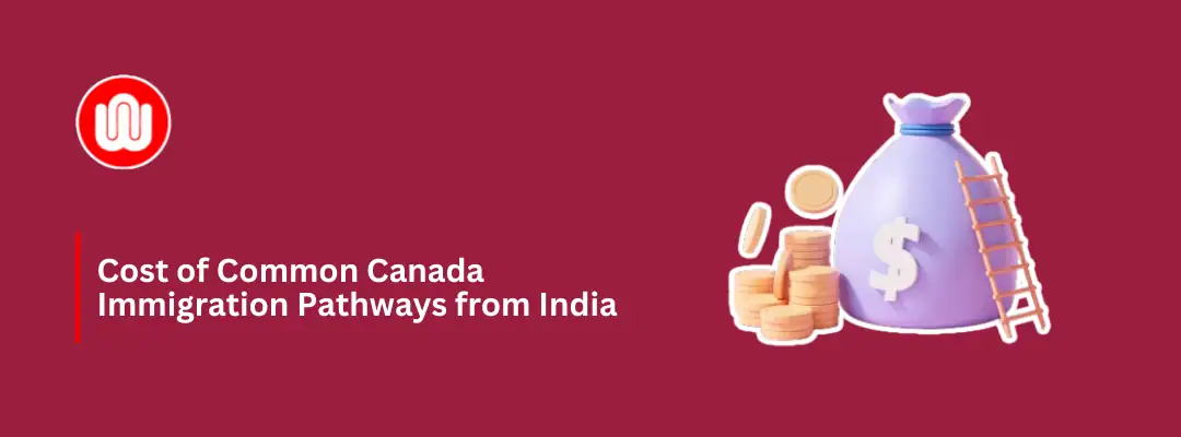 Cost of Common Canada Immigration Pathways from India