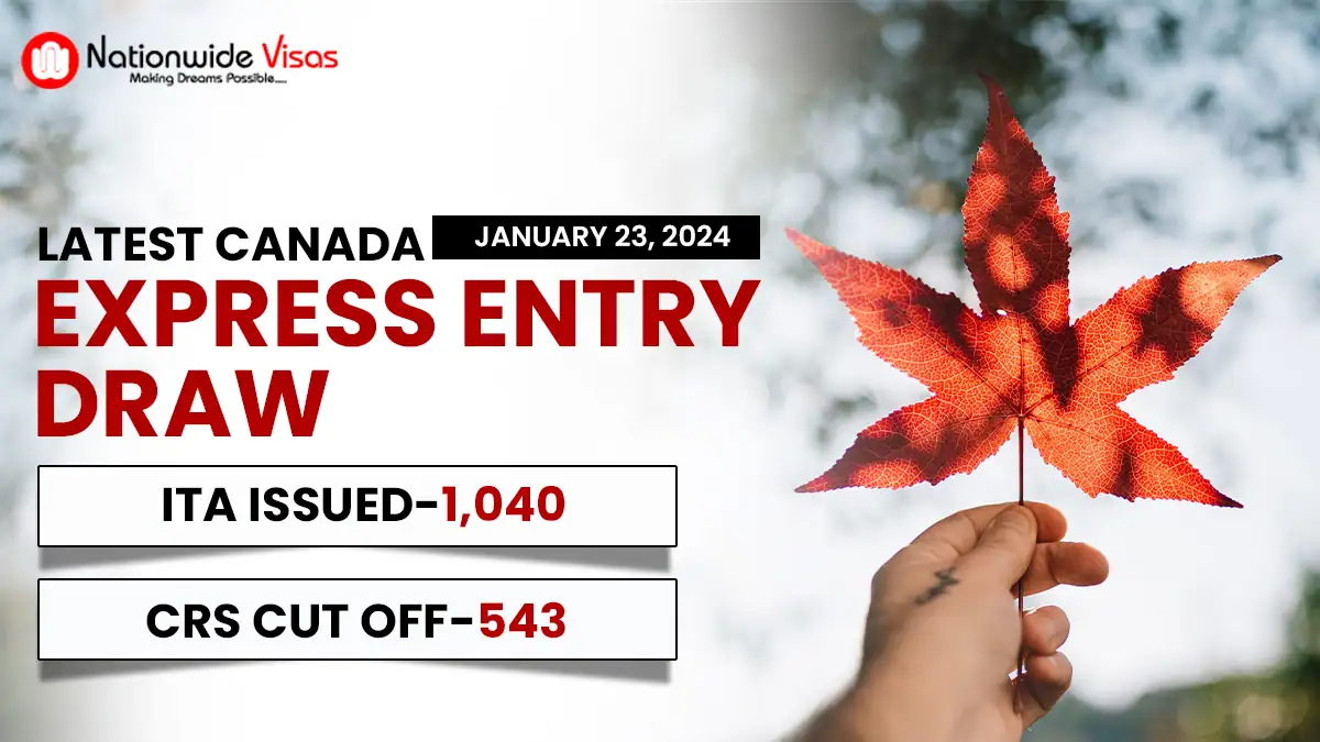Express Entry Draw of 2024 | #280 Second Express Entry draw — CRS dips!