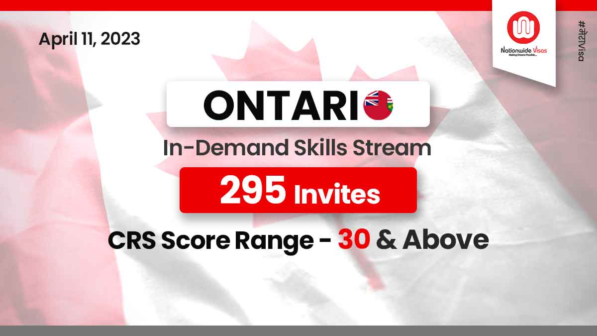 Ontario PNP conducts first InDemand Skills draw of 2023!